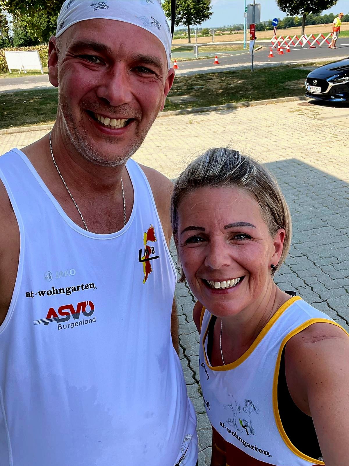 LMB beim Traunsee Halbmarathon – Iris und Andreas Gruber trotzen der Hitze