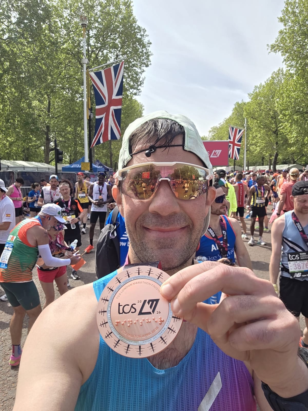 LMB-Athlet Harald Sumper meistert den TCS London Marathon mit starker Leistung