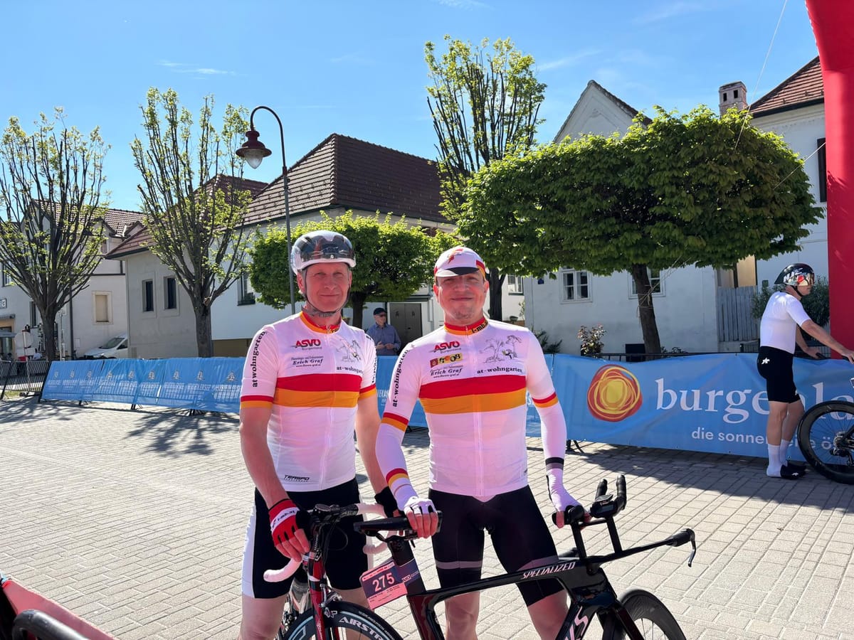 LMB-Radler starten erfolgreich in die Straßensaison rund um den Neusiedler See