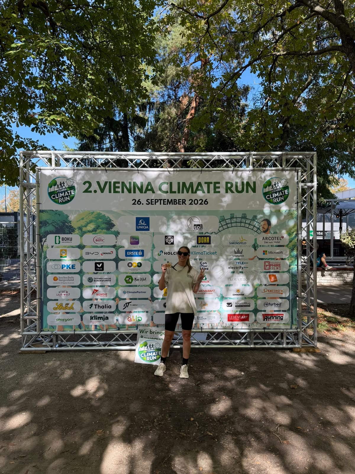 LMB-Athletin läuft 25,5 Kilometer für den Klimaschutz