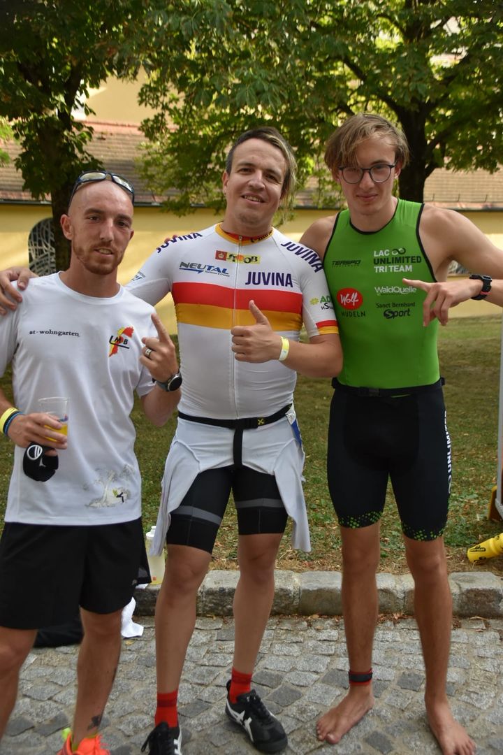 LMB-Herren mit 2. Platz in Pöttsching beim Sprint Triathlon