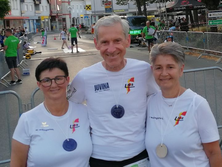 Starke Leistungen der LMBler:innen beim Großpetersdorfer Night Run