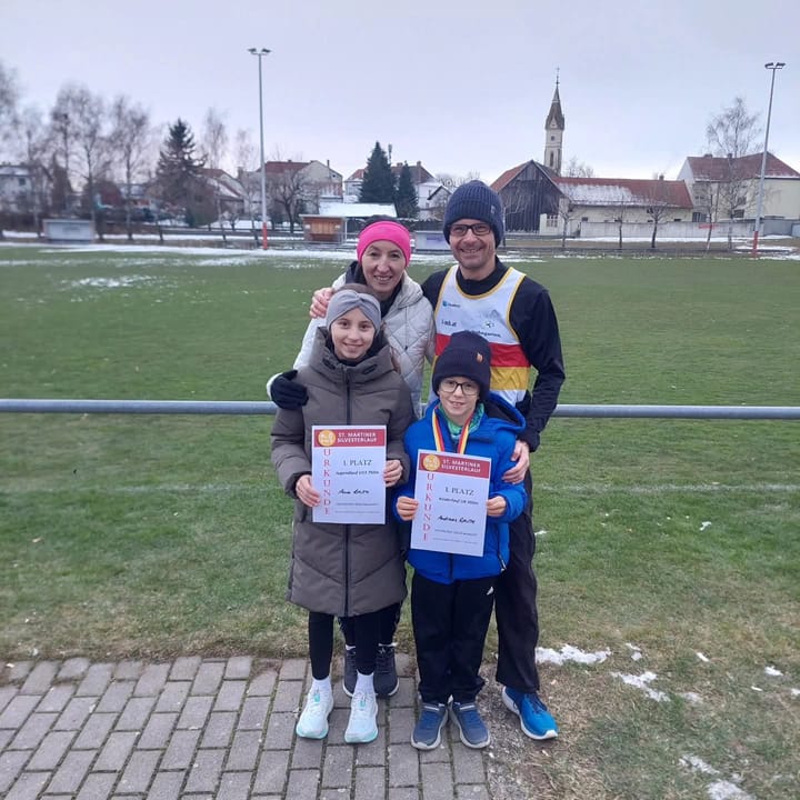 Erfolgreicher Jahresausklang für LMB beim Silvesterlauf in Markt St. Martin